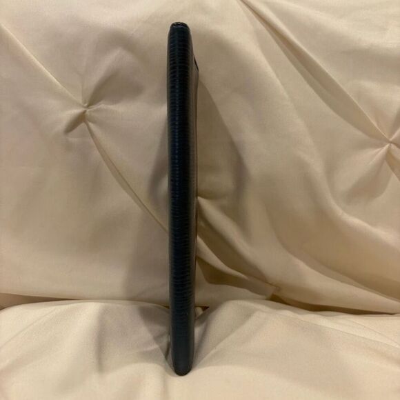 Vintage Louis Vuitton Blue Epi Checkbook Style Cardholder Long Wallet - Picture 5 of 10